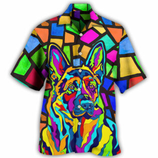 German Shepherd Cool Dog Various Style - Hawaiian Shirt - Owl Ohh - Owl Ohh