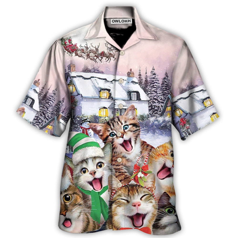 Christmas Cat I'm The Only One You Need - Hawaiian Shirt - Owl Ohh - Owl Ohh