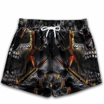 Skull Oh My Skull Cool - Women's Casual Shorts - Owl Ohh - Owl Ohh