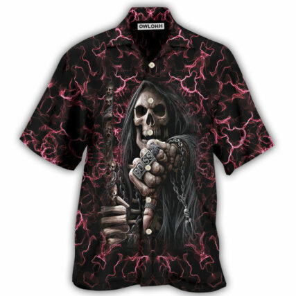 Skull Your First Mistake - Hawaiian Shirt - Owl Ohh - Owl Ohh
