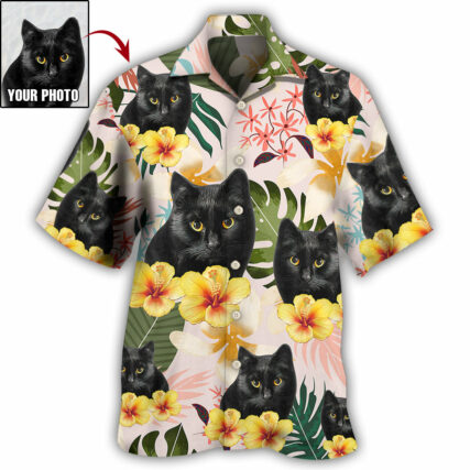 Cat Tropical Various Style Custom Photo - Hawaiian Shirt - Owl Ohh - Owl Ohh