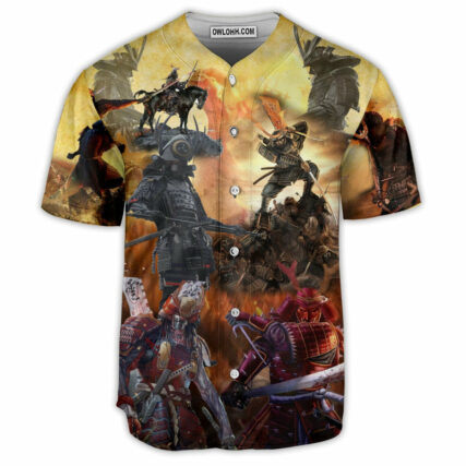 Samurai Knows His Duty And Guard His Honor - Baseball Jersey - Owl Ohh