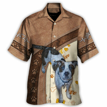 Dog Is My Best Friend For Life Custom Photo For Jeffrey - Hawaiian Shirt - Owl Ohh for men and women, kids - Owl Ohh