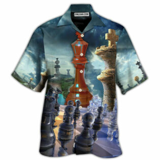 Chess Amazing Life Is A Chess Game Don't Waste A Move - Hawaiian Shirt - Owl Ohh - Owl Ohh