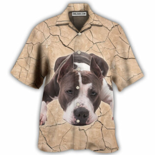 Pitbull On The Ground - Hawaiian Shirt - Owl Ohh - Owl Ohh