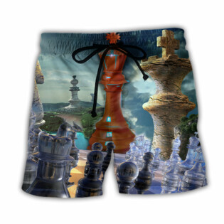 Chess Amazing Life Is A Chess Game Don't Waste A Move - Beach Short - Owl Ohh - Owl Ohh