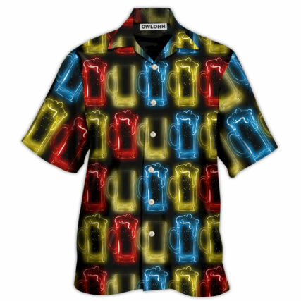 Beer Magic Water For Fun People - Hawaiian Shirt - Owl Ohh - Owl Ohh