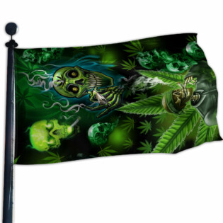 Skull So High Amazing Style - House Flag - Owl Ohh - Owl Ohh
