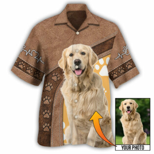 Dog Paw Various Style Custom Photo Personalized - Hawaiian Shirt - Owl Ohh - Owl Ohh