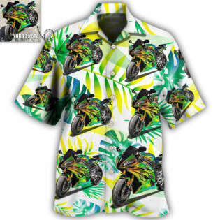 Motorcycle My Sweet Lover Custom Photo - Hawaiian Shirt - Owl Ohh - Owl Ohh