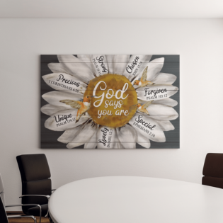 God Say You Are Unique - Horizontal Poster - Owl Ohh - Owl Ohh