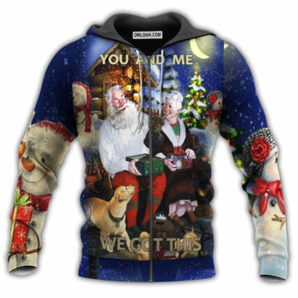 Christmas You And Me We Got This Together - Hoodie - Owl Ohh - Owl Ohh