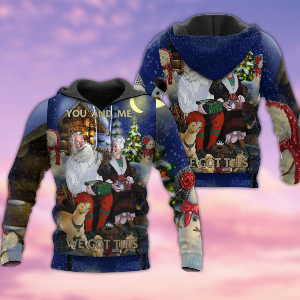 Christmas You And Me We Got This Together - Hoodie - Owl Ohh - Owl Ohh