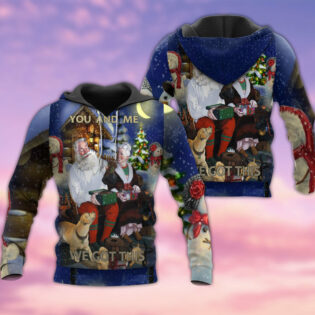 Christmas You And Me We Got This Together - Hoodie - Owl Ohh - Owl Ohh