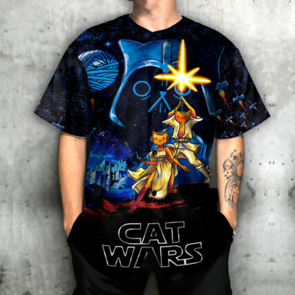 Star Wars Cat A New Hope - Baseball Jersey