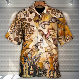 Chess Life Is A Chess Don't Waste A Move - Hawaiian Shirt - Owl Ohh - Owl Ohh