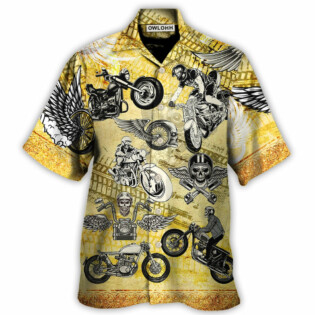 Motorcycle Life Is Short - Hawaiian Shirt - Owl Ohh - Owl Ohh