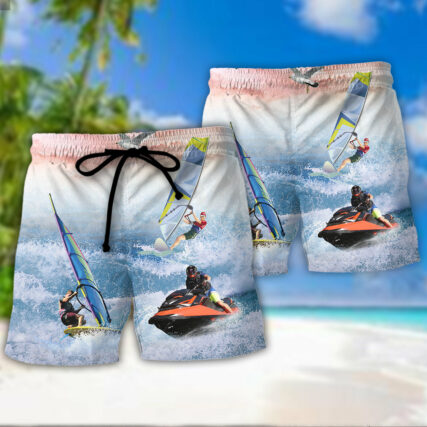 Windsufing Windsurfing Is My Therapy - Beach Short