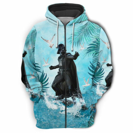 Starwars Darth Vader Surfing 02 - Hoodie