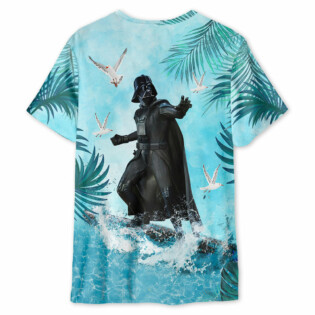 Starwars Darth Vader Surfing 02 - Unisex 3D T-shirt