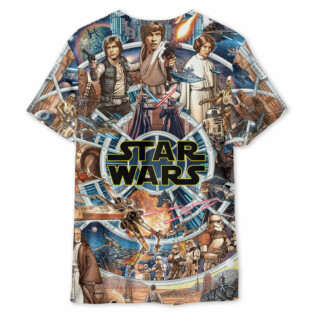 Starwars Fighting In Galaxy - T-shirt
