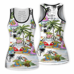 SW Cartoon Baby Yoda - Tank Top Hollow