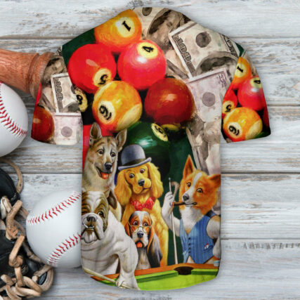 Dog Funny Life Funny Style - Baseball Jersey - Owl Ohh