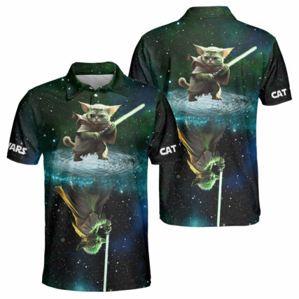 Star Wars Cat Yoda - Polo Shirt