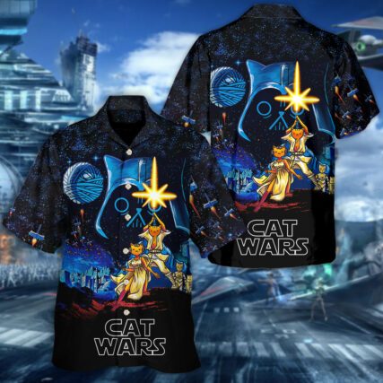 Star Wars Cat A New Hope - Hawaiian Shirt