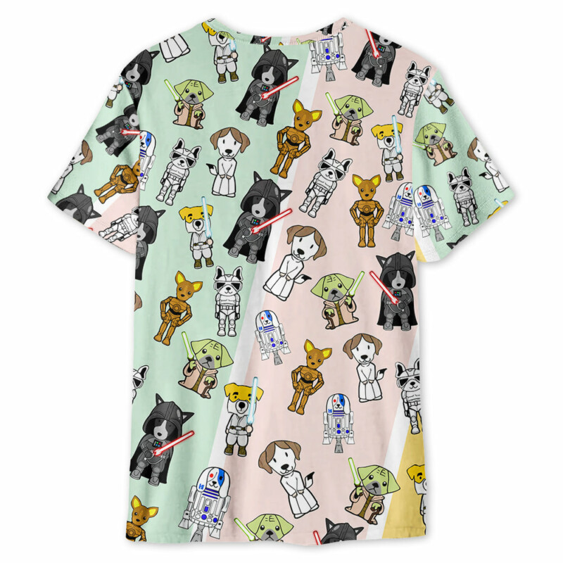 Cute Star Dogs - T-shirt