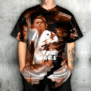 Star Wars A New Hope - Baseball Jersey