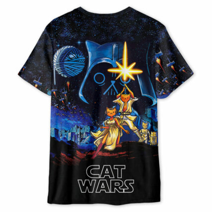 Star Wars Cat A New Hope - Unisex 3D T-shirt