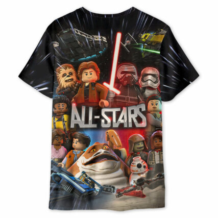 Star Wars Lego All Star - Unisex 3D T-shirt