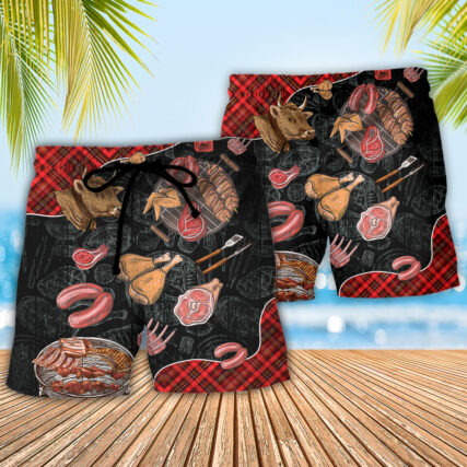 Barbecuing Saved Me From Being A Pornstar Now I'm Just A Chef - Beach Short