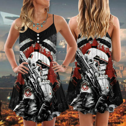 Starwars Born To Kill - V-neck Sleeveless Cami Dress