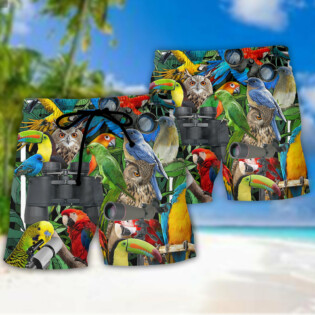 Bird Watching I'm Not Lost I'm Bird Watching - Beach Short