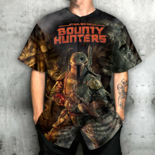 Star Wars Boba Fett Bounty Hunters - Baseball Jersey
