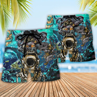Scuba Diving A Day Without Scuba Diving Probably Wouldn't Kill Me But Why Risk It - Beach Short