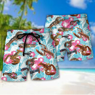 Lobstering Life is Better at the Lake - Beach Short