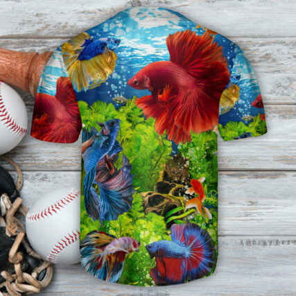 Fishing Hobby It Is My Treasure Art - Baseball Jersey - Owl Ohh