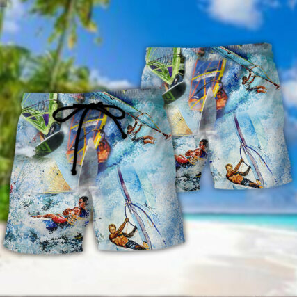 Windsurfing Make Life Suck Less - Beach Short