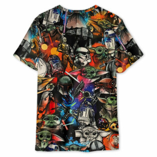 Starwars Highly Illogical Pattern - T-shirt