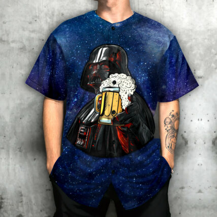 SW Darth Vader I Find Your Lack Of Beer Disturbing Cool - Baseball Jersey