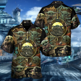 Starwars Baby Yoda In Your Area - Hawaiian Shirt