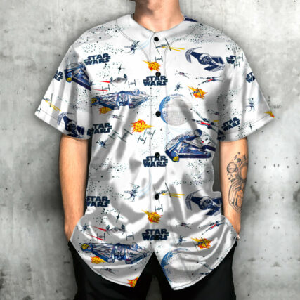 Starwars Space Ship - Baseball Jersey