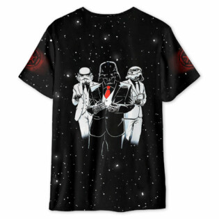 SW Darth Vader Come To The Dark Side We Have Gentleman - Unisex 3D T-shirt
