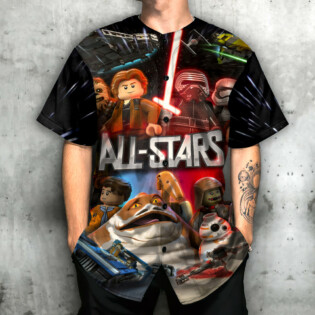 Star Wars Lego All Star - Baseball Jersey