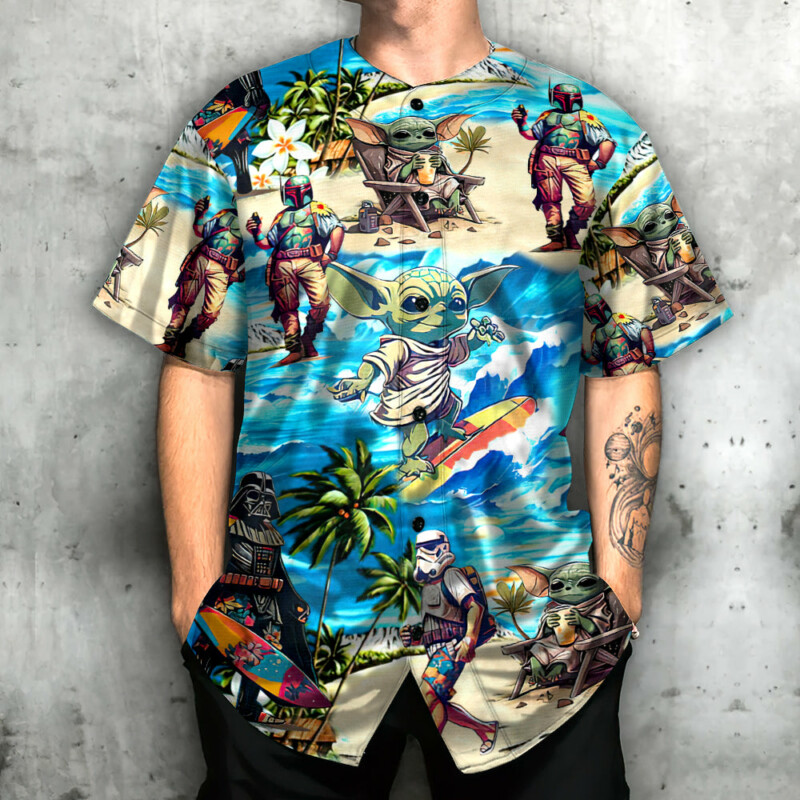 Special Star Wars Surfing - Baseball Jersey