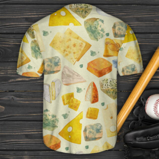 Food Cheese Art Lover - Baseball Jersey - Owl Ohh