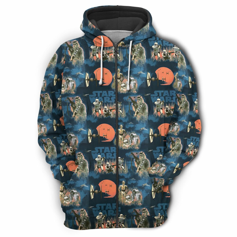 Starwars Never Underestimate A Droid - Hoodie